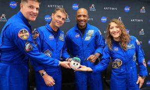 Lee más sobre el artículo Envía tripulación de Artemis II emotivo mensaje a la Tierra