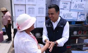Lee más sobre el artículo Lleva Luis Nava apoyos alimentarios y jornada de salud a Tequisquiapan