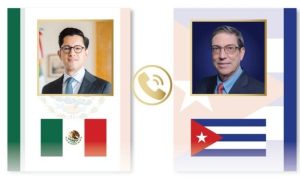 Lee más sobre el artículo Canciller Roberto Velasco reitera cooperación de México con Cuba